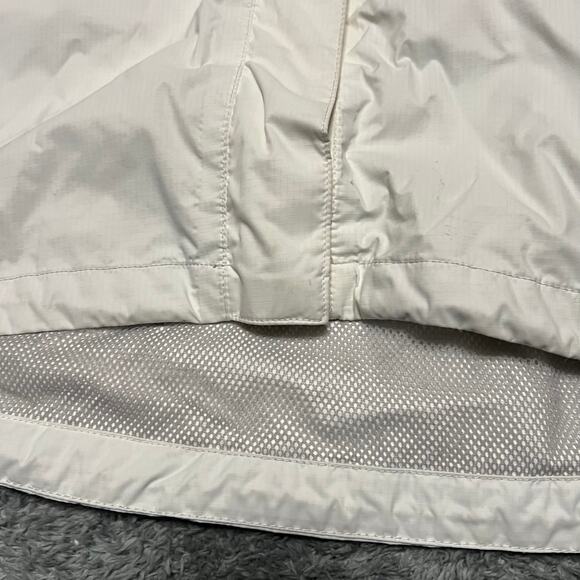 The North Face Coat Womens Large Hyvent Nylon Hooded Rain Jacket *flaw - Picture 3 of 11